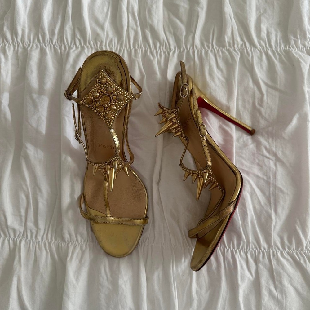 2012 Gold Lady Max Heels